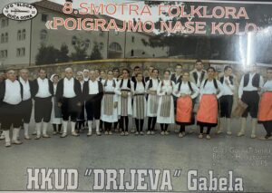 8. smotra folklora Poigrajmo naše kolo - HKUD Drijeva Gabela